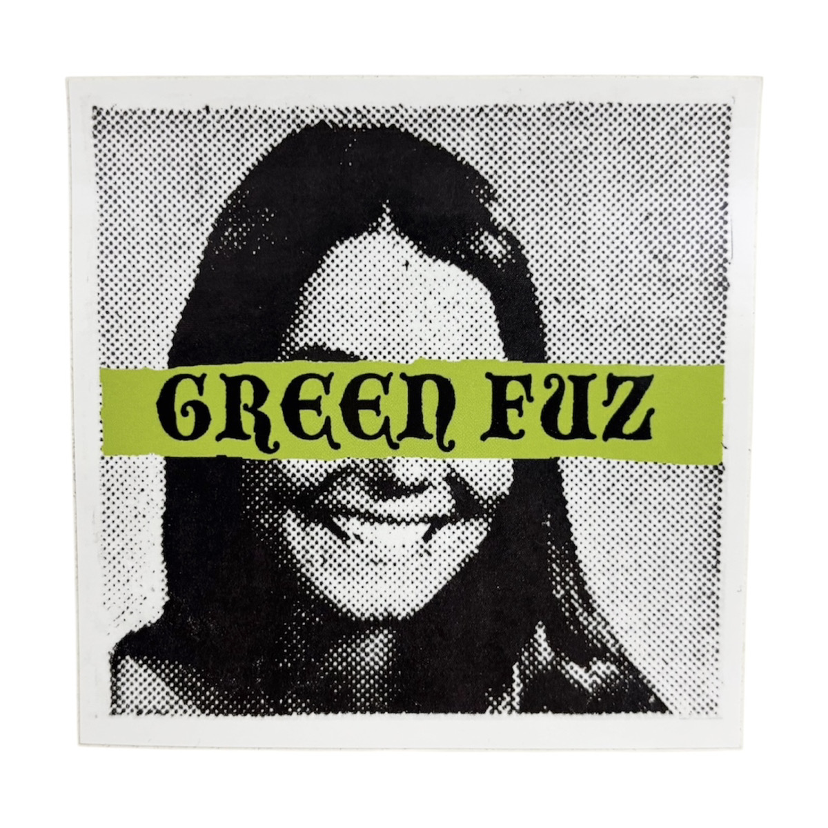 GREEN FUZ OFFICIAL STICKER② ロゴ グリーンファズ ステッカー